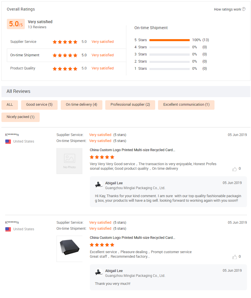 Klient tilbakemelding 1